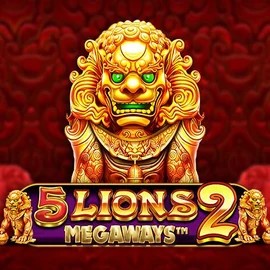 5 Lions Megaways 2 slot visual from Pragmatic Play available on onlywincanada.casino
