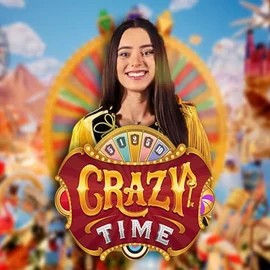 Crazy Time logo by Evolution Onlywin Casino