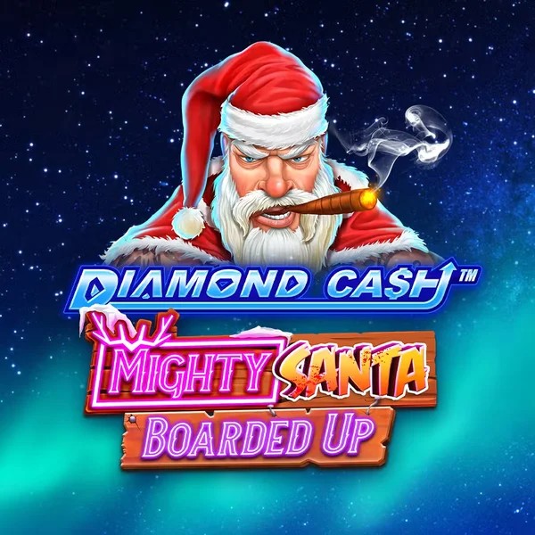 Diamond Cash Mighty Santa Boarded Up online slot from Greentube – play at onlywincanada.casino