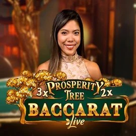 Official Live Casino logo: Prosperity Tree Baccarat by Evolution at Onlywin Casino