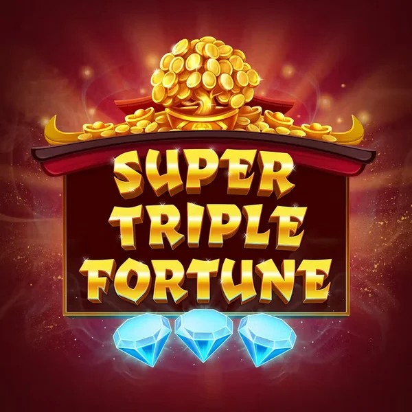 Super Triple Fortune online game logo by Greentube on onlywincanada.casino